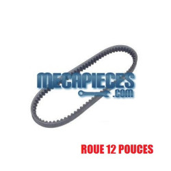 Courroie 729x18x30 scooter chinois GY6 50cc roue 12"